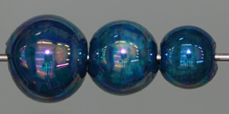 Blue Green Beads