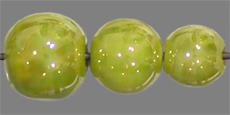 Bright Green Beads