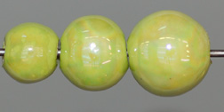 Chartreuse Beads